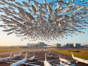 poisson avril dystopie aéroport de nantes