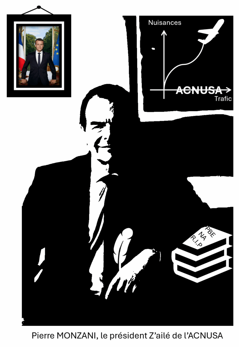 Pierre Monzani, le Z ’ailé président de l’ACNUSA, ancien préfet fraîchement nommé : La défense des citoyens contre les nuisances aériennes prend du plomb dans l’aile…